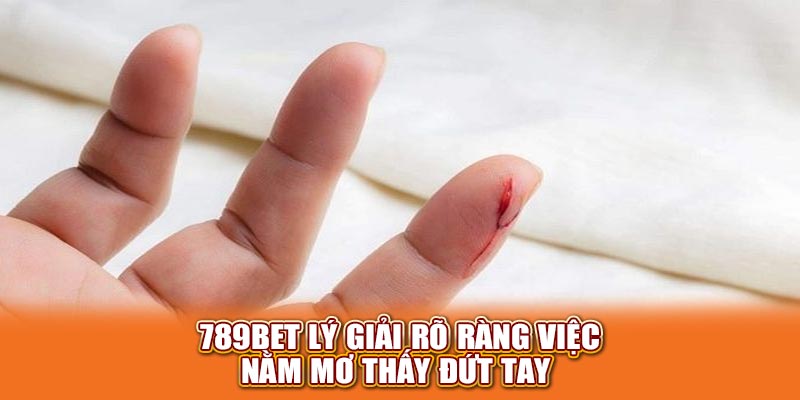 789BET lý giải rõ ràng việc nằm mơ thấy đứt tay 